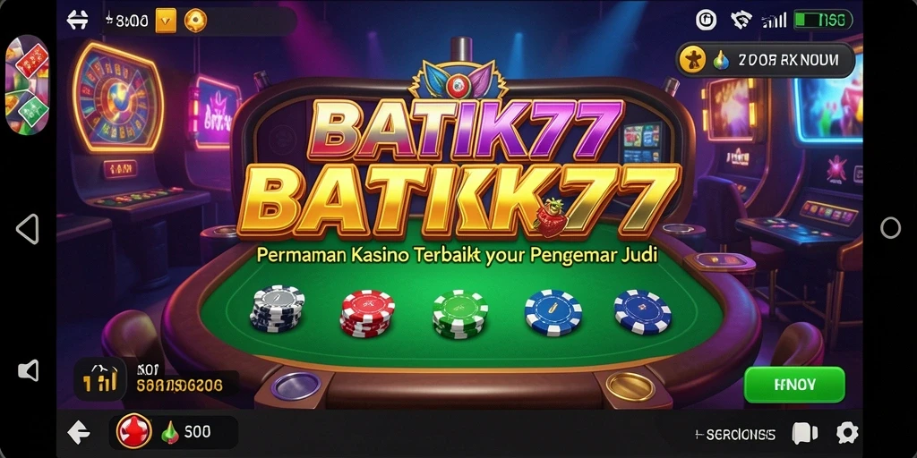 Tampilan gameplay seru BATIK77 dengan grafis menawan.