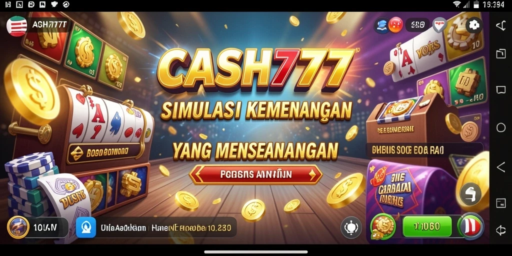 Tampilan screenshot yang menampilkan keseruan gameplay <strong>CASH777</strong> dalam simulasi.