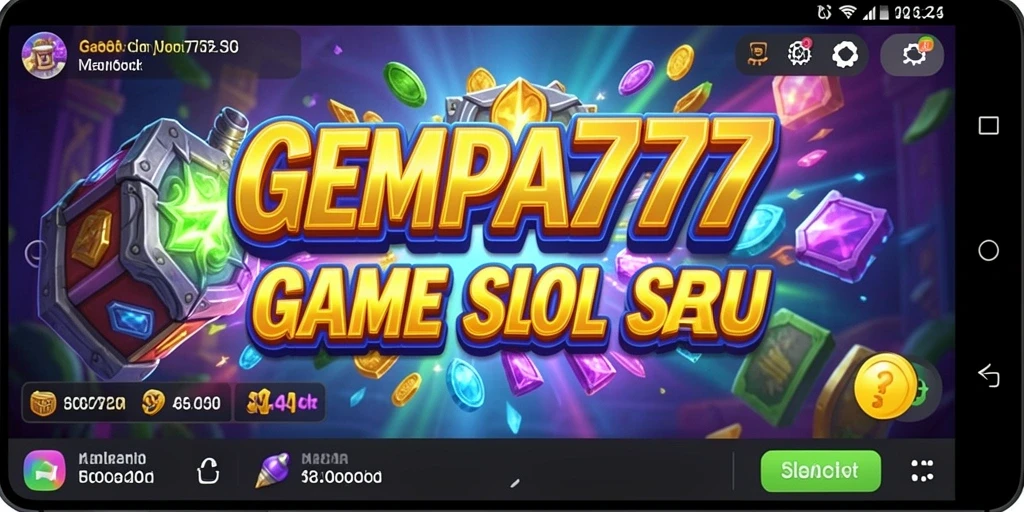Tampilan menang besar di Slot GEMPA777 yang mendebarkan.