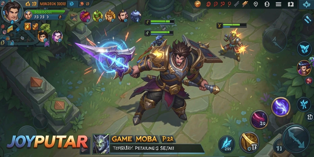 Tampilan gameplay epik di JOYPUTAR dengan aksi seru.