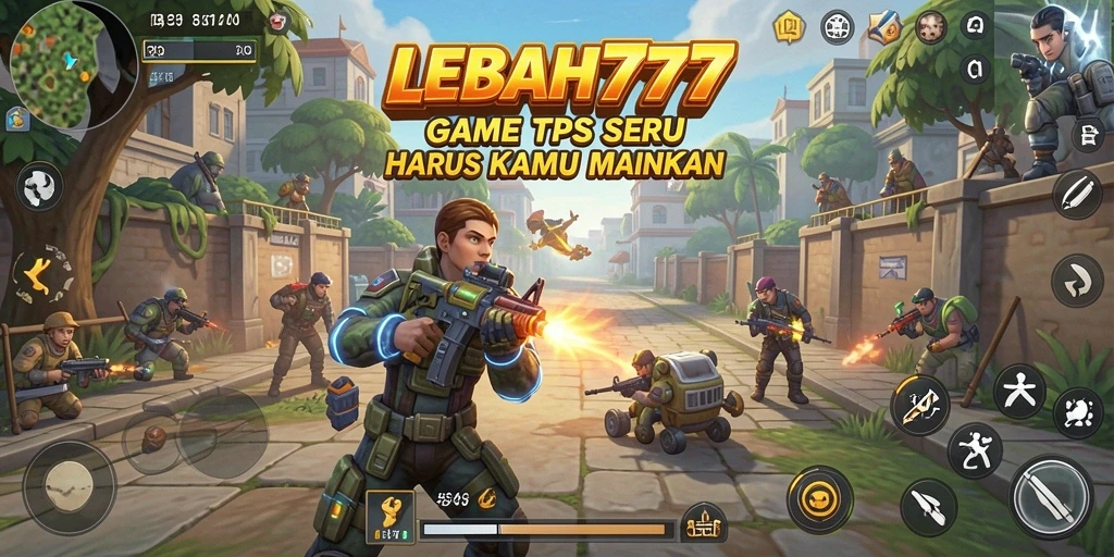 Tampilan permainan TPS LEBAH777 dengan aksi mendebarkan.