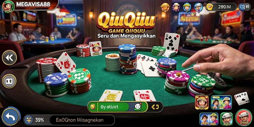 Gameplay menarik dari MEGAVISA88 menampilkan tantangan QiuQiu.