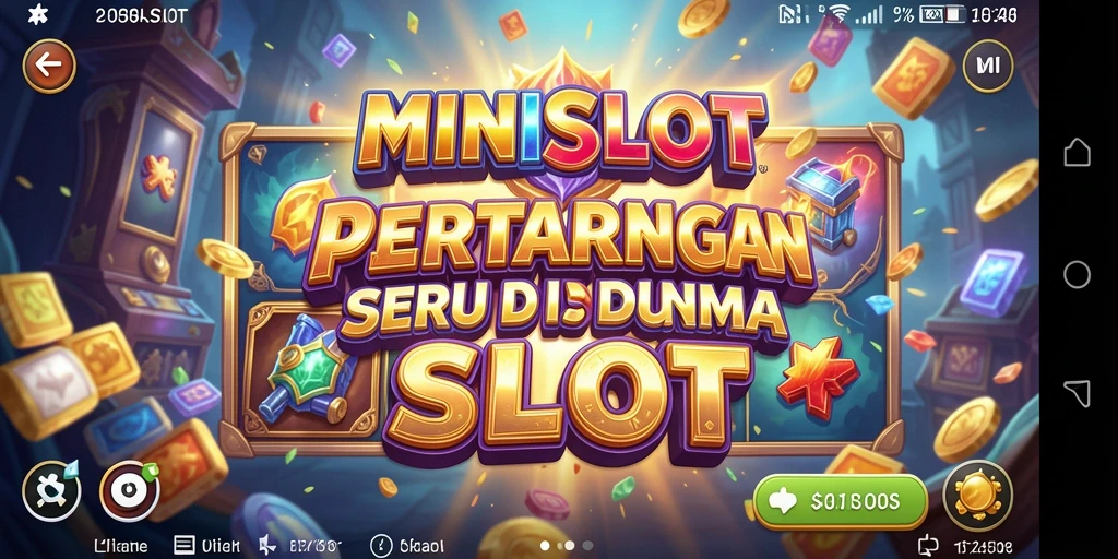 Tampilan gameplay <strong>MINISLOT</strong> yang seru dan dinamis dalam pertarungan.