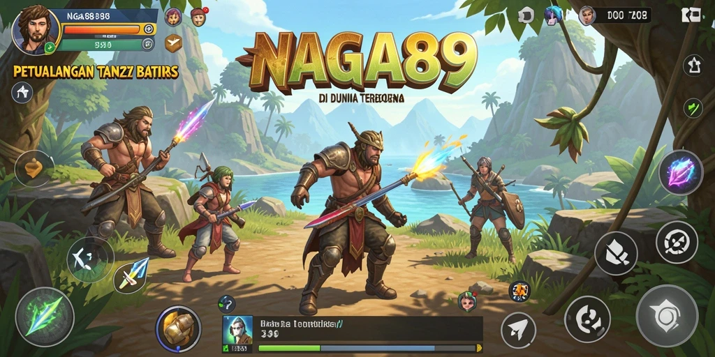 Tampilan gameplay NAGA889 yang menakjubkan dalam dunia terbuka.