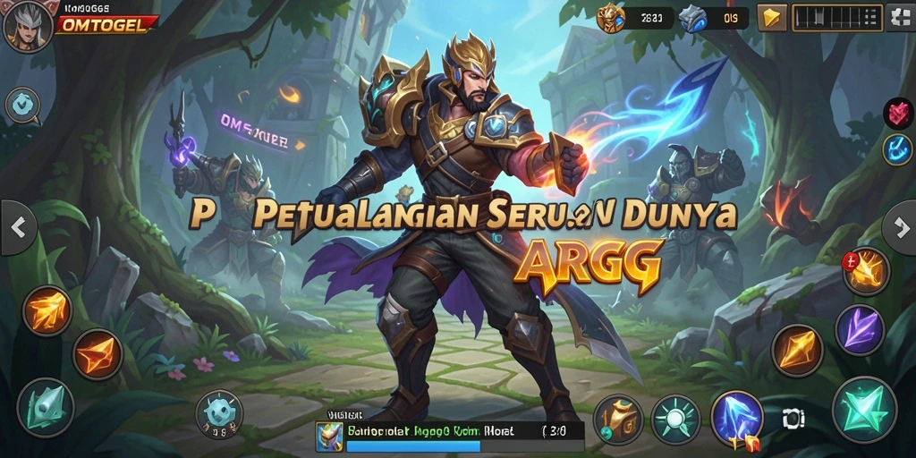 Tayangan gameplay seru dalam dunia ARPG OMTOGEL.