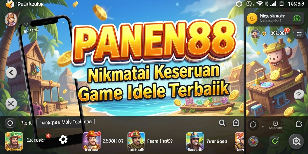 Screenshot menampilkan gameplay <strong>PANEN88</strong> dengan aktivitas panen yang seru.