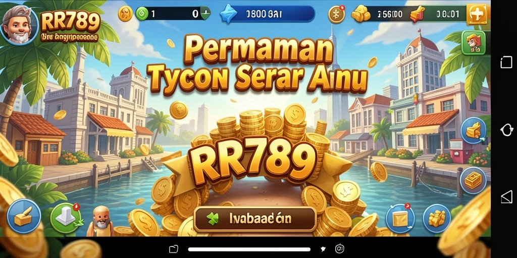 Tampilan gameplay RR789 yang menegangkan dan penuh strategi Tycoon.