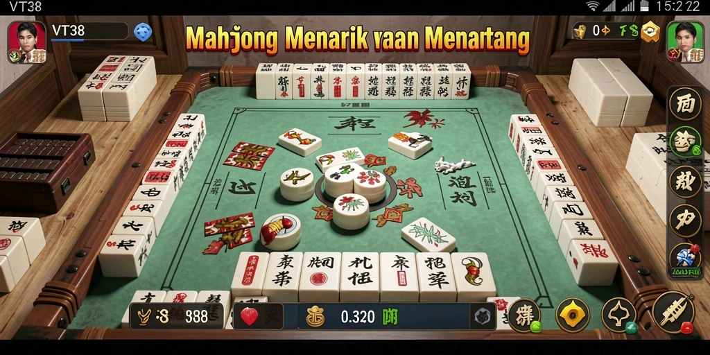 Screenshot dari gameplay menarik VT38 yang seru dan menantang.