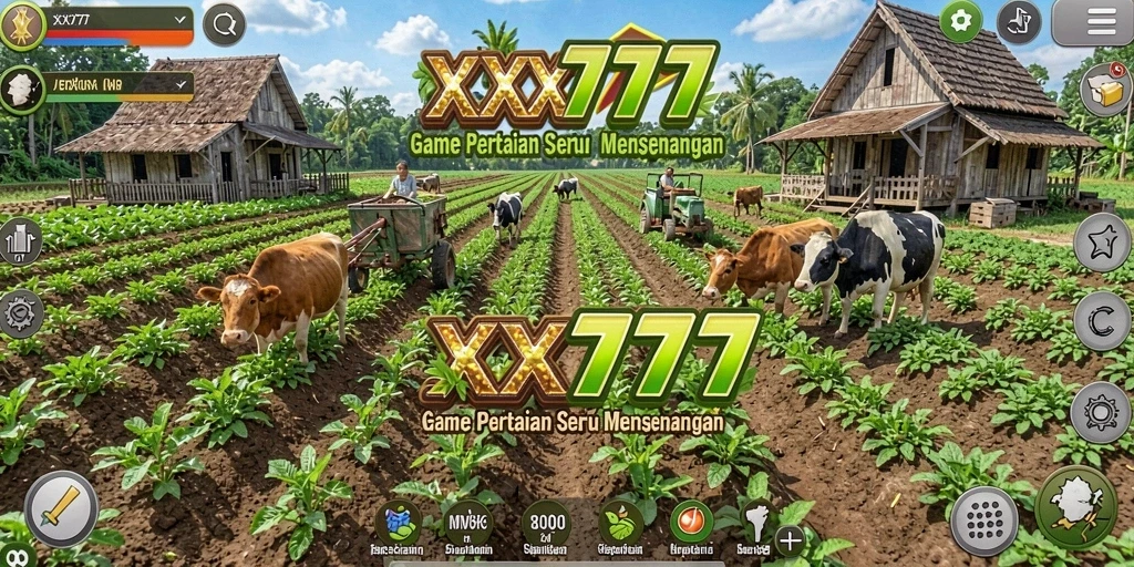 Tampilan gameplay seru dan interaktif di XXX777.